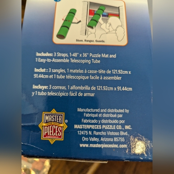 Jumbo Roll Up Puzzle Mat For 3000 PC Puzzle MasterPieces Roll-Up Puzzle Storage - Picture 8 of 14